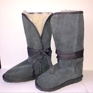 EMU- %100 Lined Merino Wool  Wrap Boots